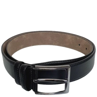 Koženkový opasek - černý