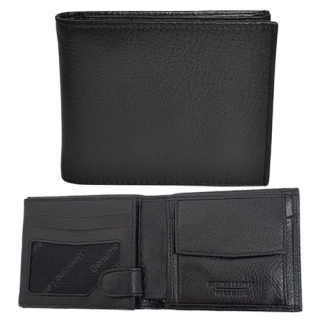 Pánská kožená černá peněženka