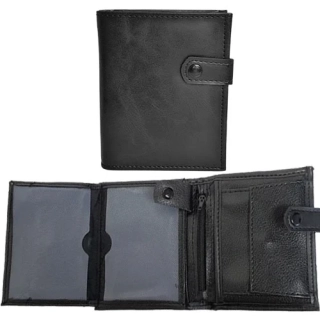 Pánská koženková peněženka - černá