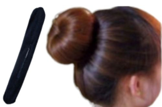 Twister - výplň do drdolu - černý