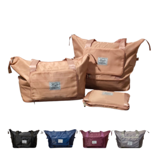 Cestovní taška 24/32 l – nastavitelná velikost, skládací, odolná a praktická na cesty