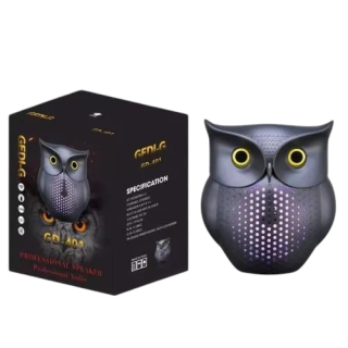 Bluetooth reproduktor Gedi GD-692 sova černý – 10W, TWS, FM rádio, LED