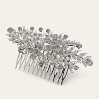 Štrasový hřebínek do vlasů | elegantní doplněk pro slavnostní účes