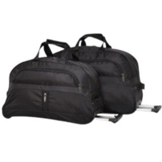 Cestovní taška s kolečky 44l/64l – černá